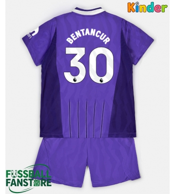 Tottenham Hotspur Rodrigo Bentancur #30 Replik 3rd trikot Kinder 2026-27 Kurzarm (+ Kurze Hosen)